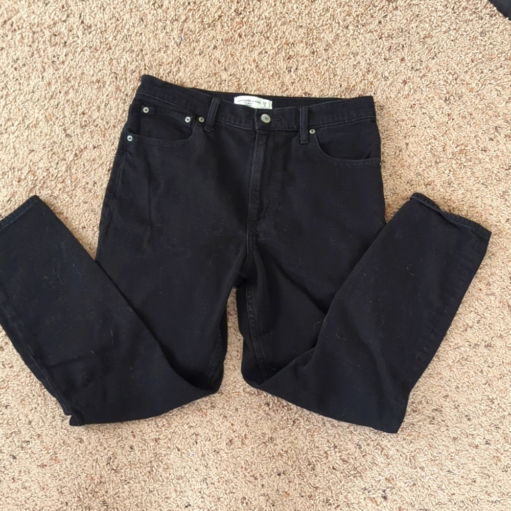 A&F Black Jeans